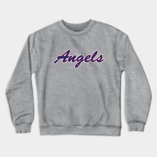 Angels Script – blue Crewneck Sweatshirt